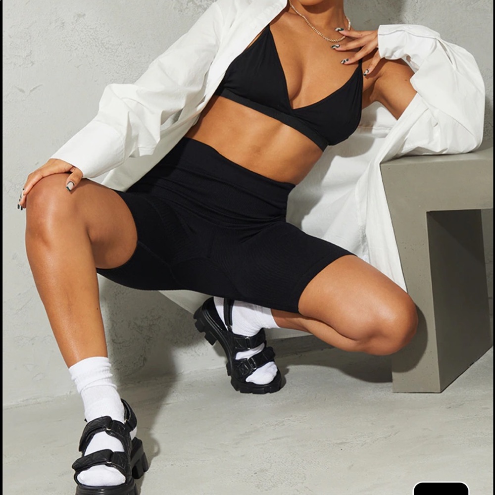 Basic Black Triangle Bralet